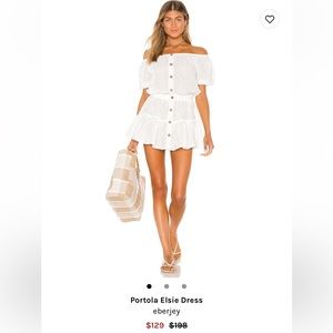 White eberjey dress